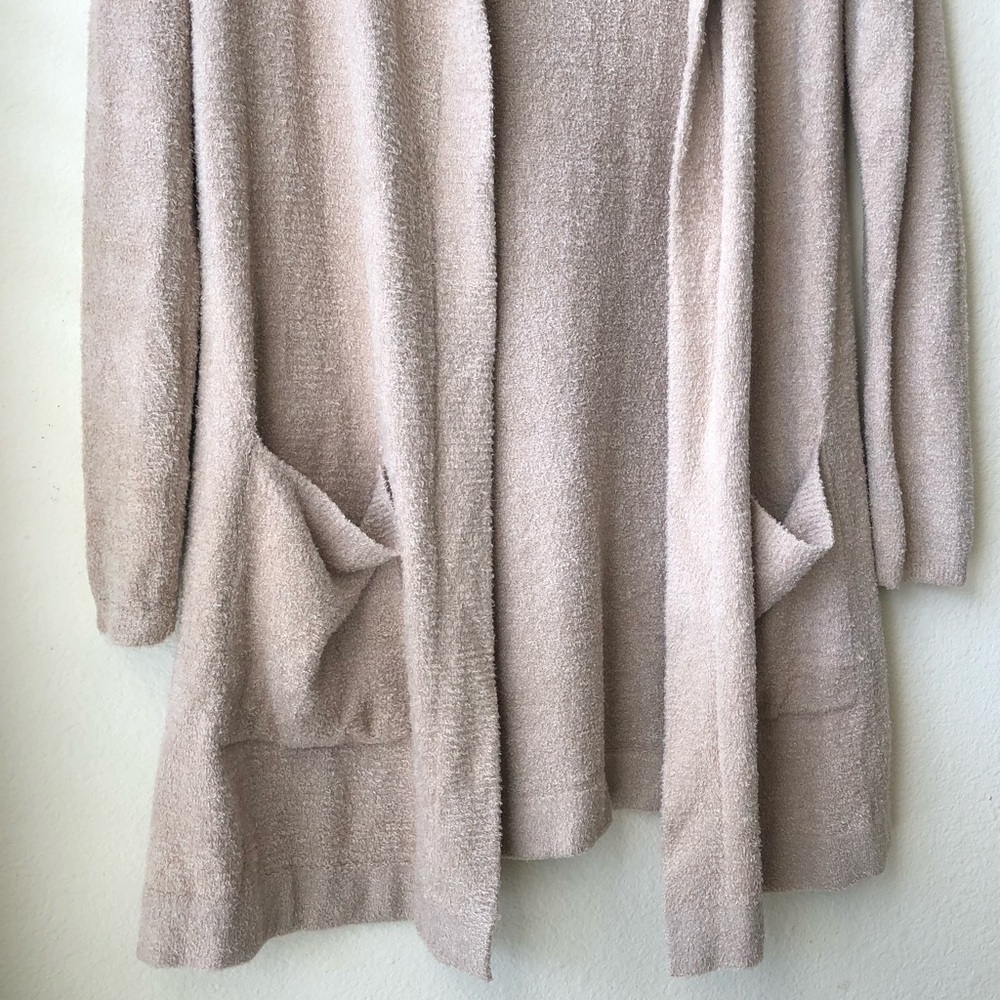 Barefoot Dreams Cream Cozy Chic Lite Cardigan Sz XS/S - Picture 5 of 14